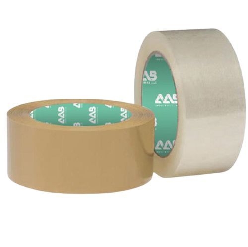 APAC Packing Tape Solvent Based Clear 55μ x 1000 Yards x 48mm 6 Rolls Per Ctn