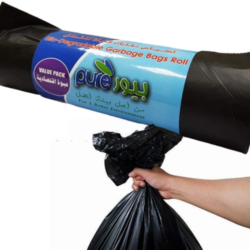 PURE 100% BIODEGRADABLE, MEDIUM, 2000 BAGS - 45 cm X 50 cm, 30 microns(thickness)