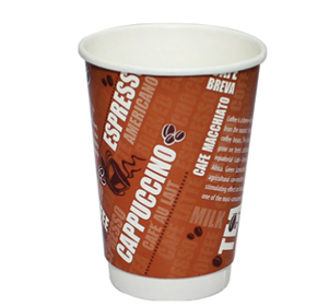 16 Oz Double Wall Paper Cup 500 Pieces