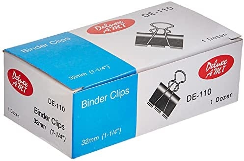 Deluxe Binder Clip 25 mm (1x12)