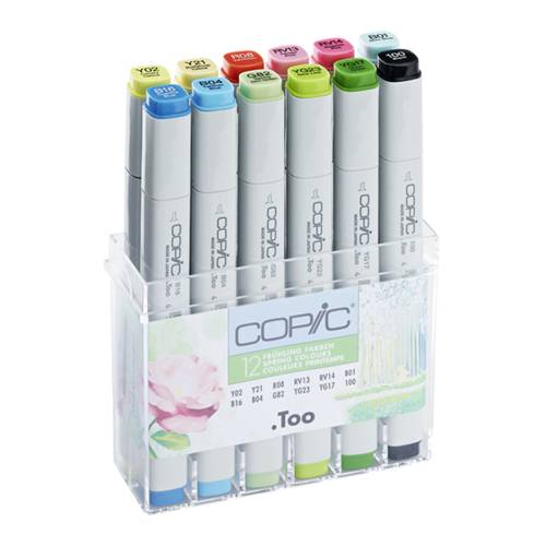 Copic Marker 12pc - Summer Colors
