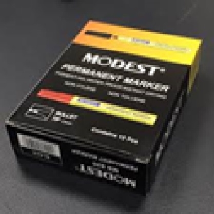 MODEST/ENPISTU - Permanent Marker -  Assorted Colours Pack (Fine Nib)