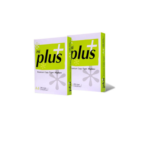 High Plus, Photocopy A4 Paper,5 X 500 Sheets, 75 Gsm