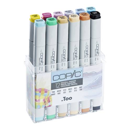 Copic Marker 12pc - Spring Colors