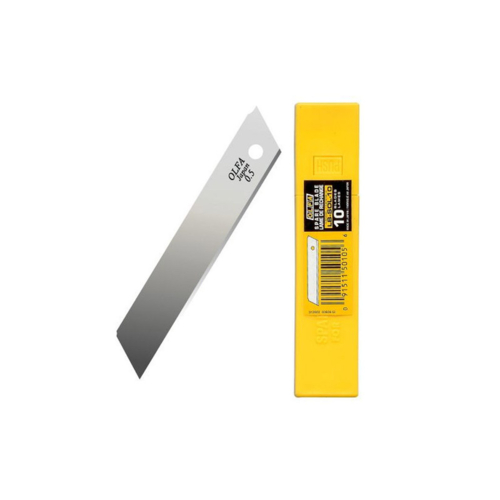 Olfa Lb-10, Heavy-Duty Paper Knife Spare Blade, 18 Mm, 10/Pack