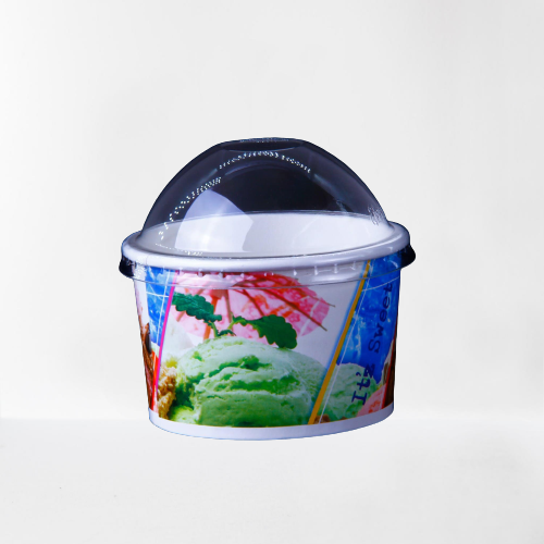 200Ml Paper Ice Cream Cup Without Lid 1000 Pieces